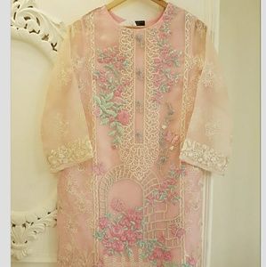 Agha Noor Pure Organza Shirt